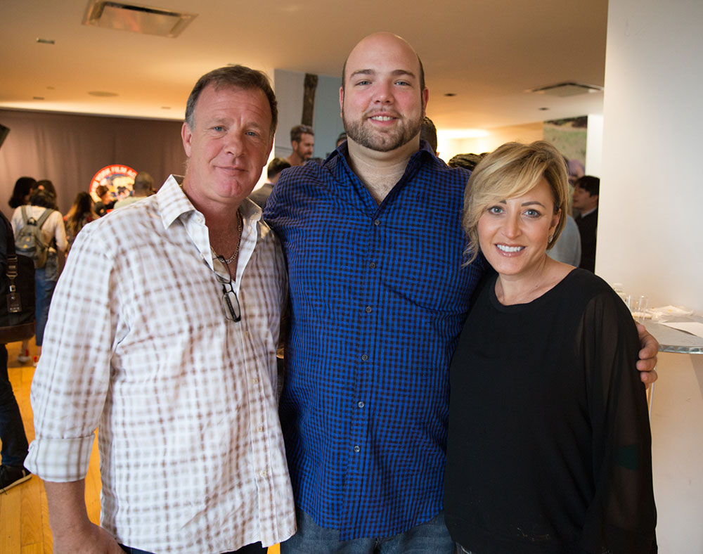 family at the 2016 nyfa fall film commencement ceremony