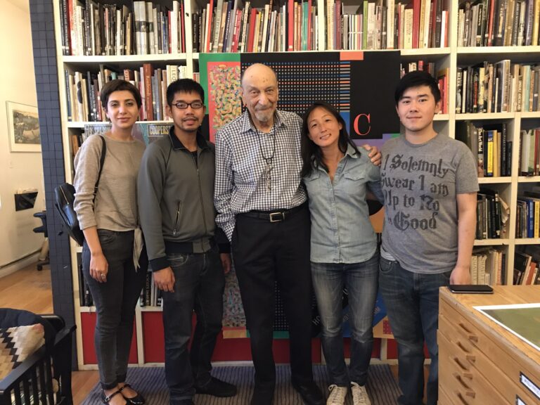 NYFA Graphic Design Students Visit Studios of Designers Milton Glaser and Mirko Ilic