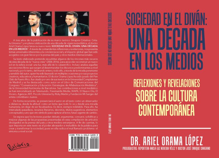 Former NYFA Student Publishes “Sociedad En El Diván: Una Década en Los Medios”