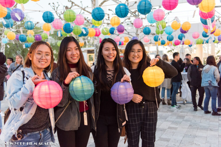 The Getty’s College Night Features New York Film Academy’s Wish Lantern Lounge