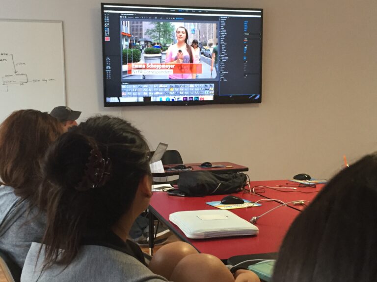 Broadcast Journalism Summer Camp Wraps