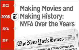 MAKING MOVIES AND MAKING HISTORY: NYFA OVER THE YEARS