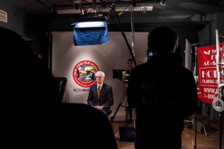 NYFA Student Veterans Film Vets4Warriors PSA with Colonel Jacobs