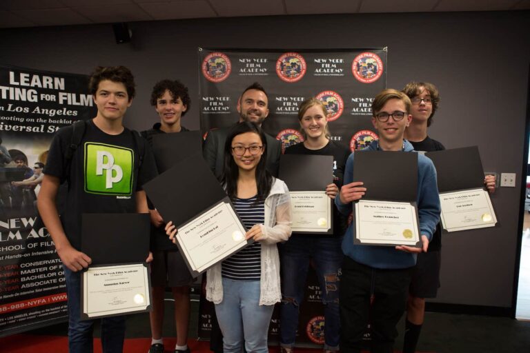 New York Film Academy (NYFA) Game Design Camp Students Hold Demo Night