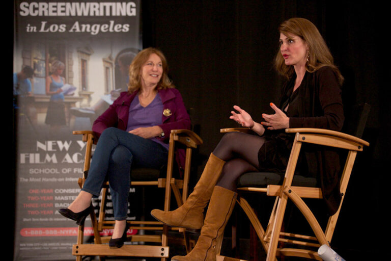 Actress Nia Vardalos Visits New York Film Academy