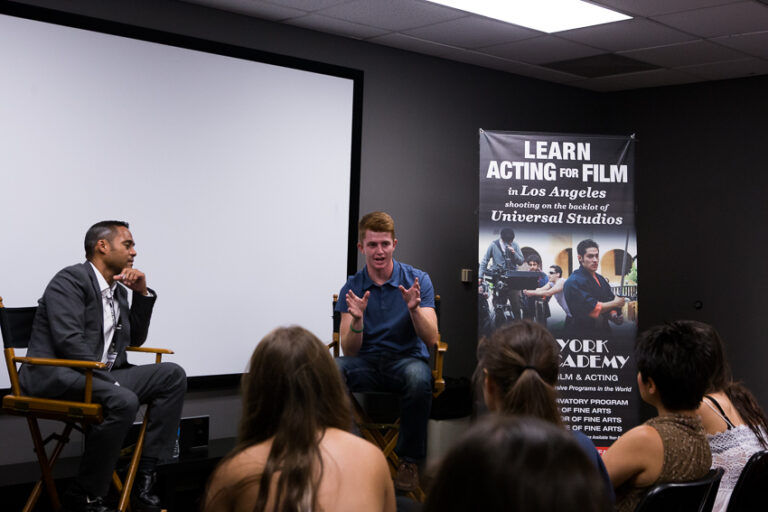 Desperate Housewives’ Zane Huett Speaks at NYFA Los Angeles