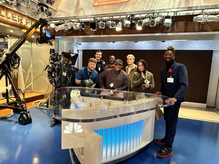 NYFA Division of Veterans Services (DVS) Visit NBC Studios in NYC